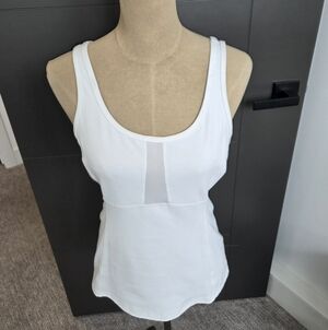 Lululemon Athletica White Tank Top